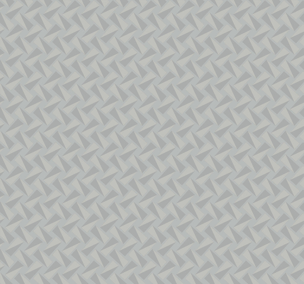 Petite Pivots Green Wallpaper by York Wallcoverings Geometric Resource Library Covers about 60.8 square feet 27-in by 27-ft long roll Prepasted 25.25 - Fabric Carolina -