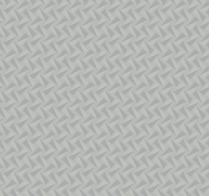 Petite Pivots Green Wallpaper by York Wallcoverings Geometric Resource Library Covers about 60.8 square feet 27-in by 27-ft long roll Prepasted 25.25 - Fabric Carolina -