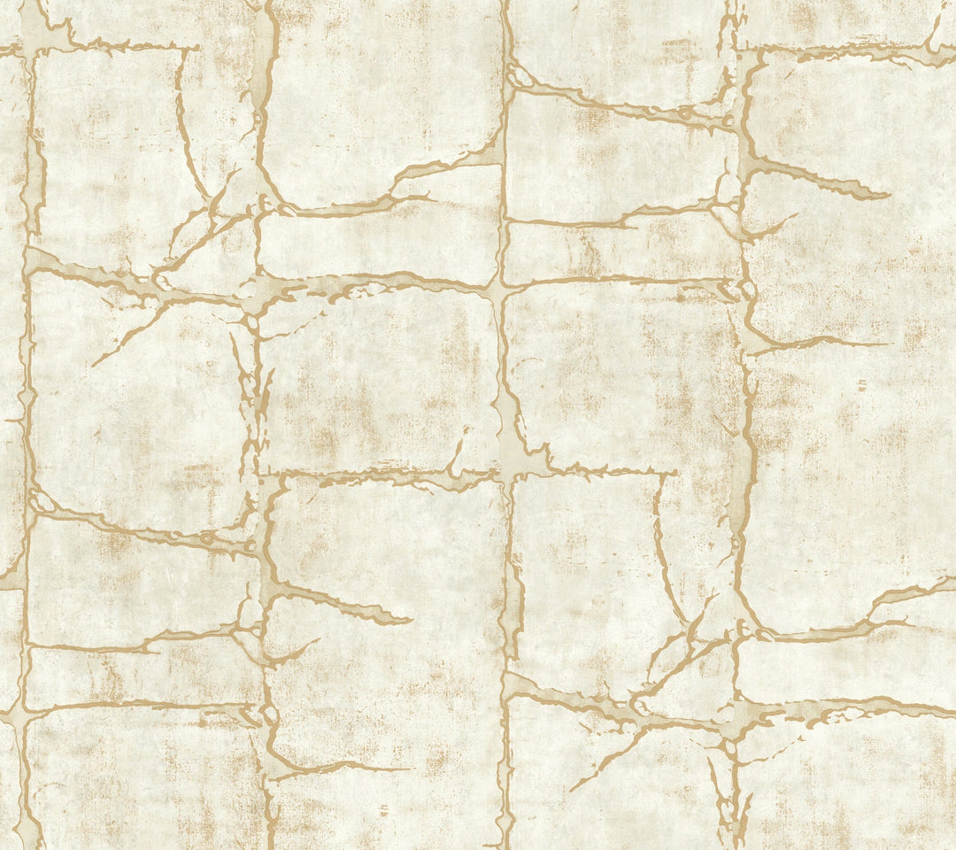 Mojave Gold Wallpaper by York Wallcoverings Designer