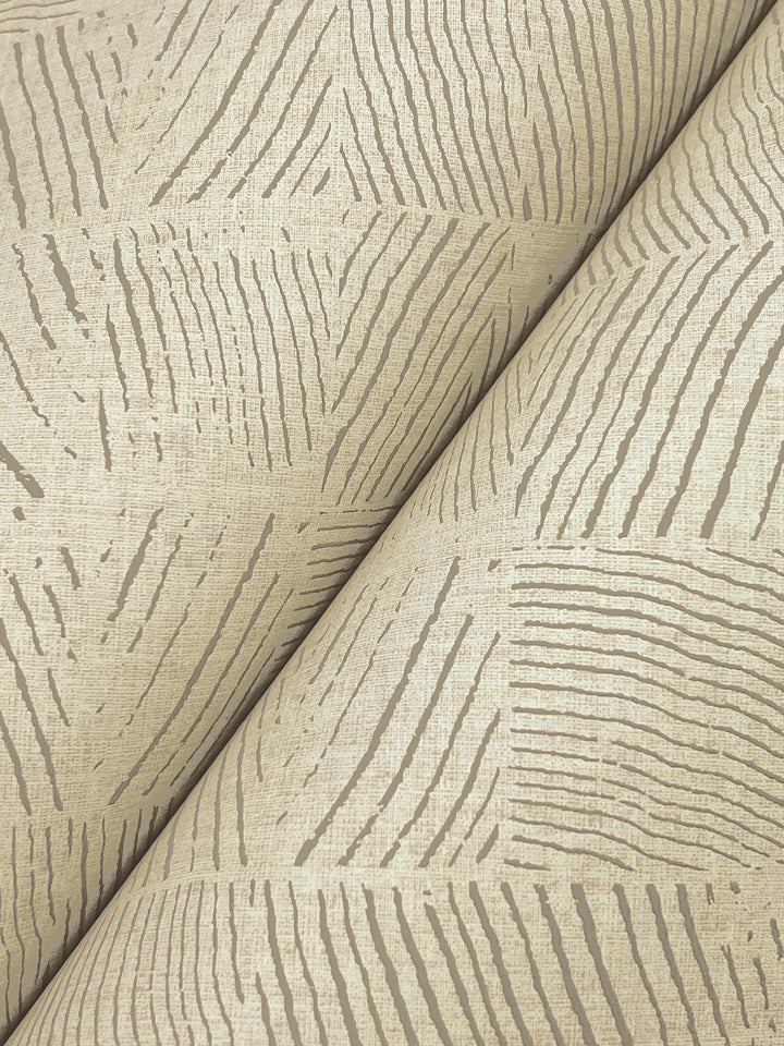 Woodcut Beige Wallpaper by York Wallcoverings Designer
