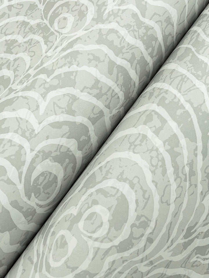 Ocean Jasper Grey Wallpaper by York Wallcoverings Designer
