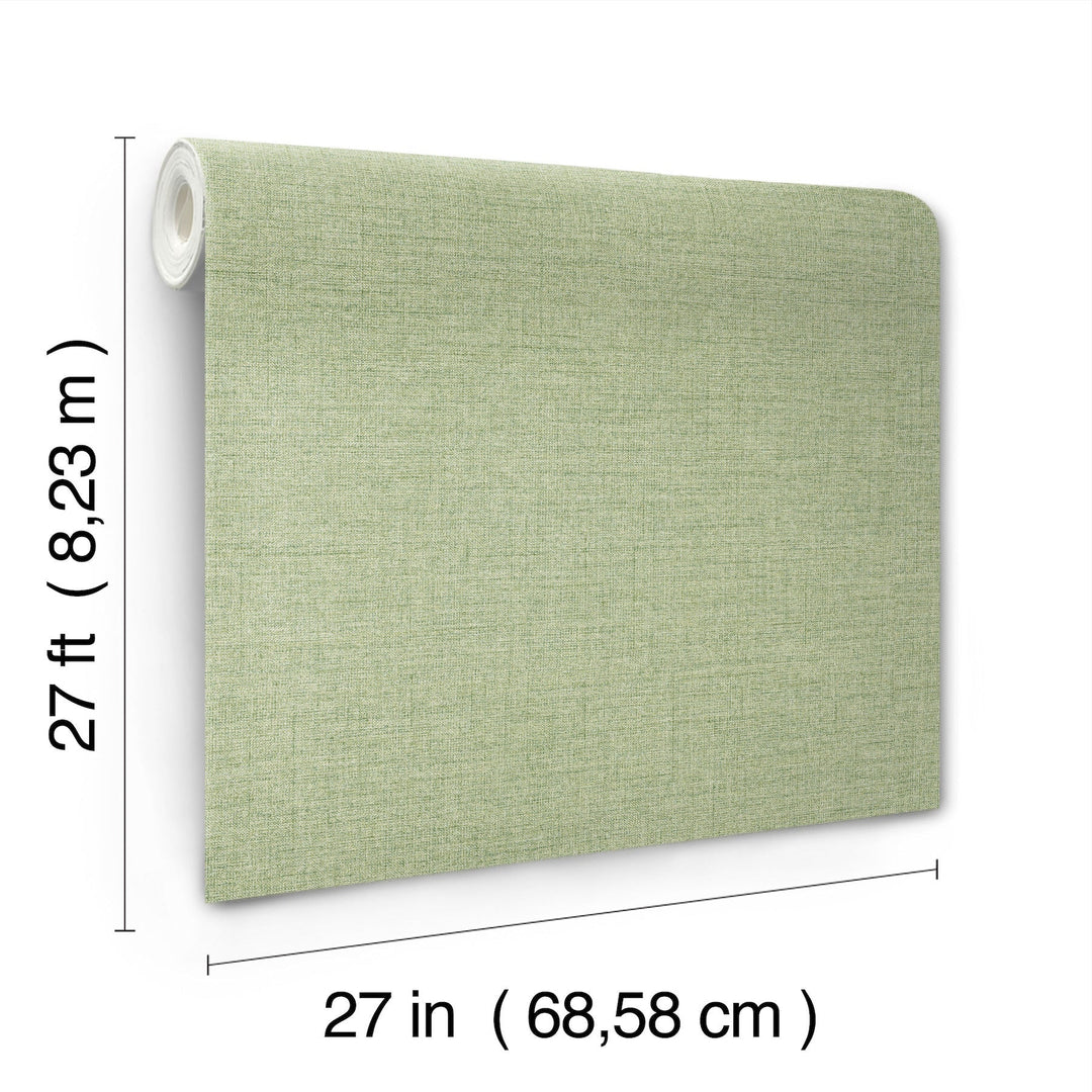 Hillswick Tweed Shamrock Wallpaper by York Wallcoverings Designer