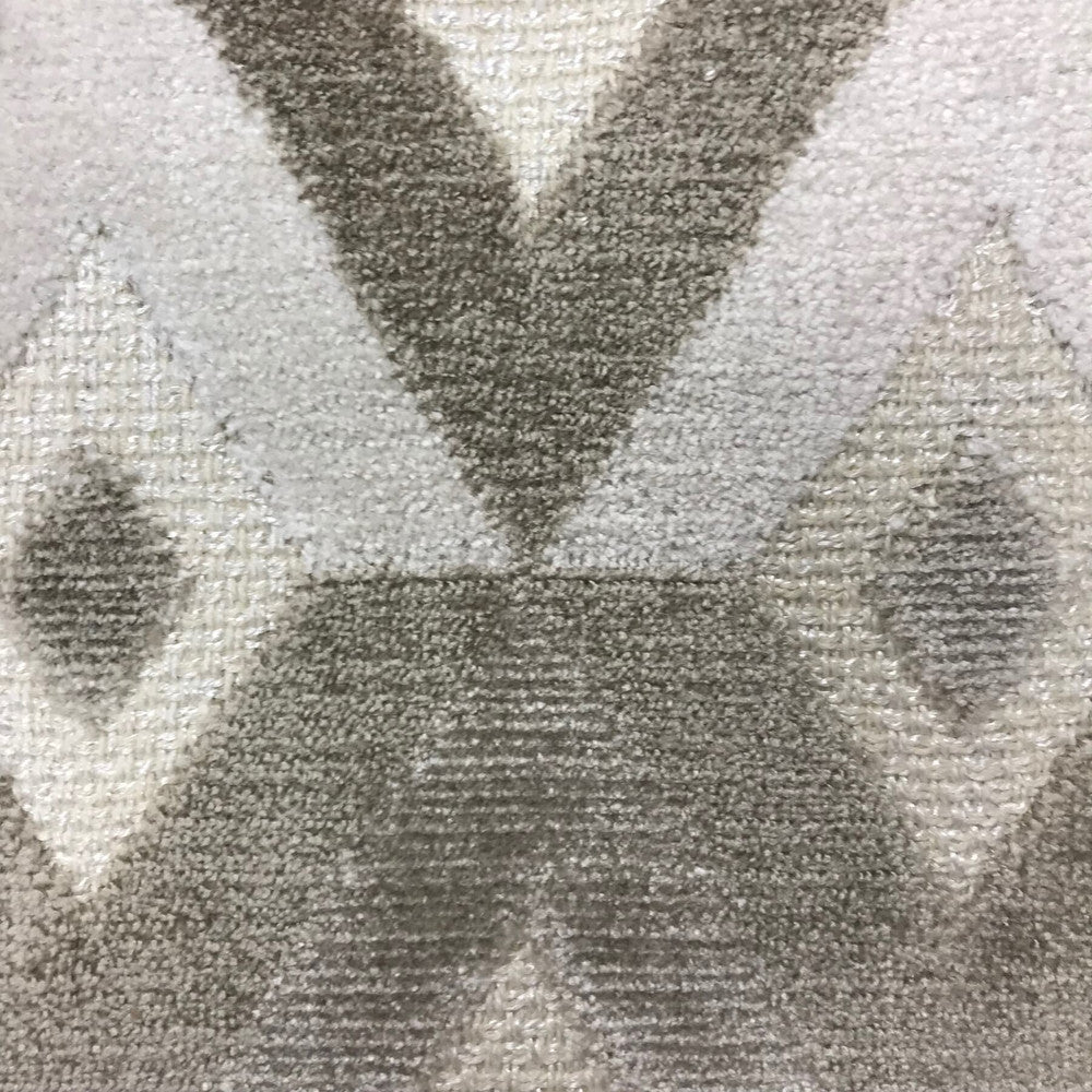 Gnome 1 Flax by Stout Fabric RIGHT ON TREND CUT VELVETS 64%SVI 36%POL CHINA CATB 117-2013 WYZENBEEK 100 000 DOUBLE RUB WEAR TEST (HEAVY DUTY) Horizontal: 6.75 and Vertical: 5.25 54 in - Fabric Carolina -
