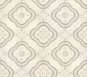 Garden Trellis Hazel Wallpaper by York Wallcoverings