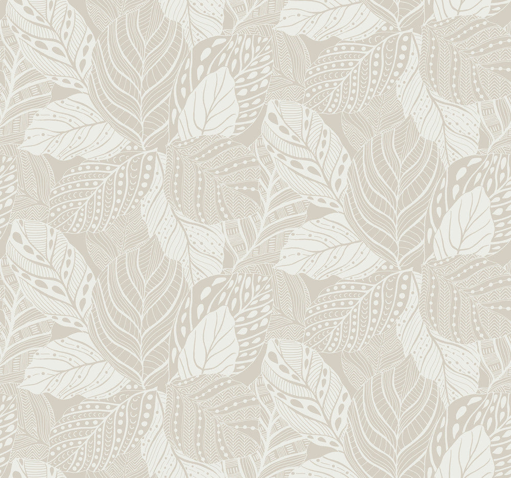 Vinca White Metallic Wallpaper by York Wallcoverings Greenhouse Covers about 60.8 square feet 27-in by 27-ft long roll Unpasted 25.25 - Fabric Carolina -