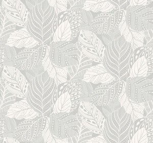 Vinca Grey Wallpaper by York Wallcoverings