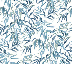 Willow Grove Sky Blue Wallpaper by Inspired by Color