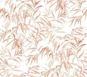 Willow Grove Clay Wallpaper by York Wallcoverings