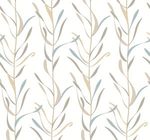 Chloe Vine River Rock Wallpaper by York Wallcoverings