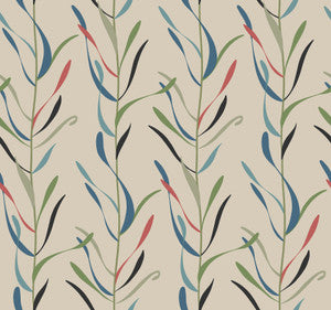 Chloe Vine Savanna Wallpaper by York Wallcoverings