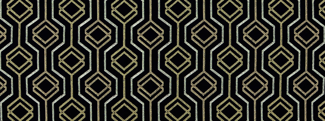 Goldwin 936 Black/Tan by Covington Designer Fabric