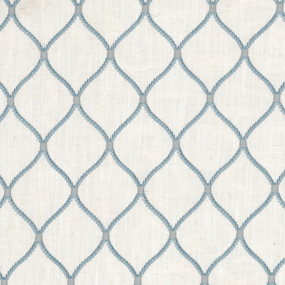 Gown 2 Powder by Stout Fabric Stout Fabric Gown 2 PowderFabric Color My Window Seacrest/Azure 45%Svi 35%Pol 20%Lin %Pemb China </p><p>Repeat: H: 4.375, V: 4.625 51 in - Fabric Carolina -