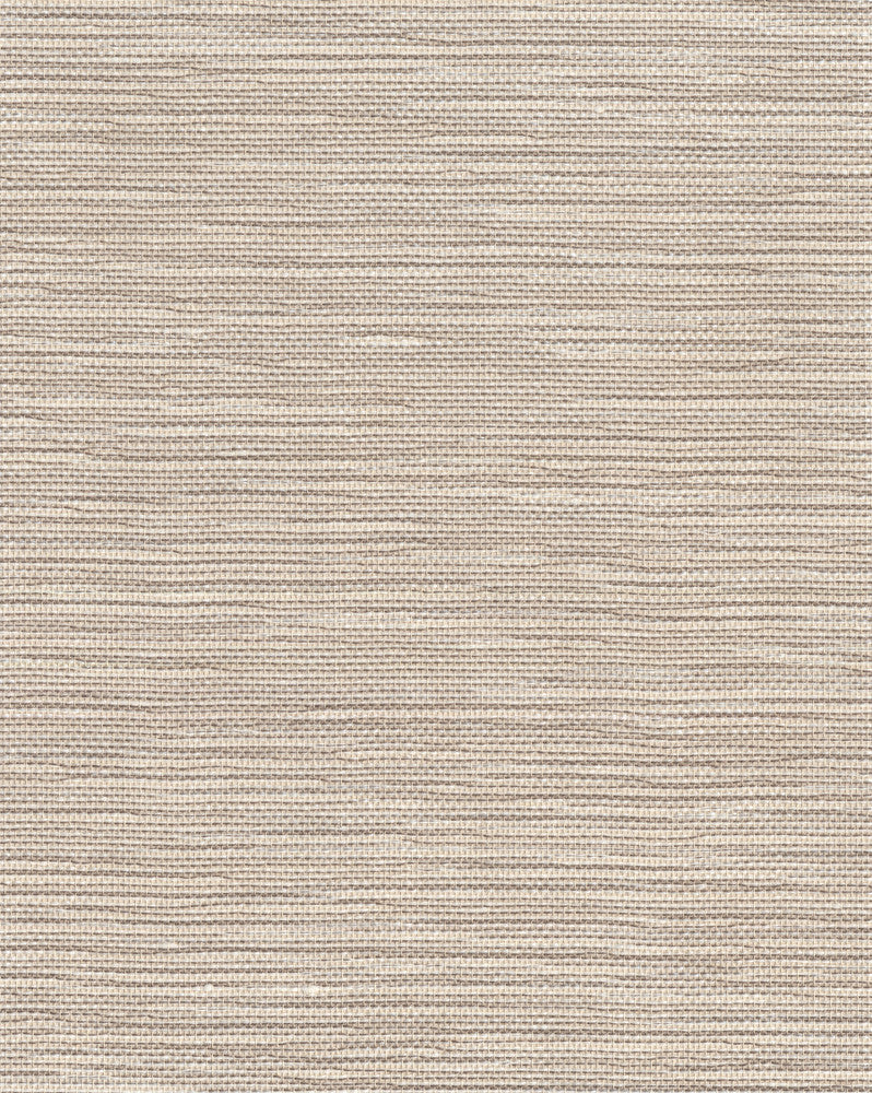 Masaka Brown Wallpaper by Ronald Redding Grasscloth Resource Covers about 72 square feet 36-in by 24-ft long roll Unpasted 0 - Fabric Carolina -
