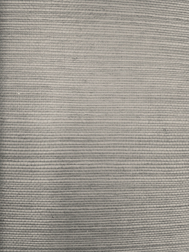 Imperial Dark Grey & Tan Wallpaper by Ronald Redding Grasscloth Resource Covers about 72 square feet 36-in by 24-ft long roll Unpasted 0 - Fabric Carolina -