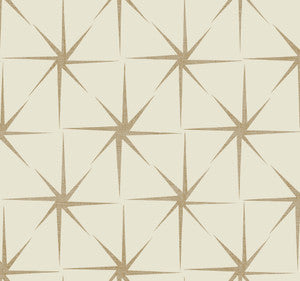 Evening Star Cream Wallpaper by York Wallcoverings