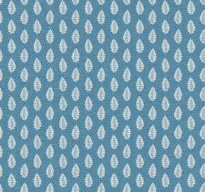 Leaf Pendant Blue Wallpaper by Inspired by Color
