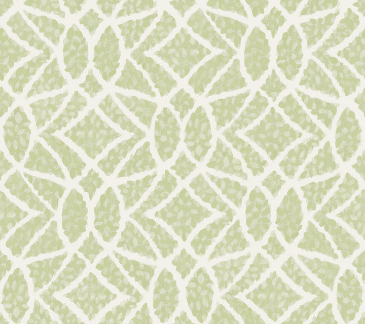 Boxwood Garden Light Green Wallpaper by York Wallcoverings Grandmillennial Covers about 60.8 square feet 27-in by 27-ft long roll Prepasted 24 - Fabric Carolina -