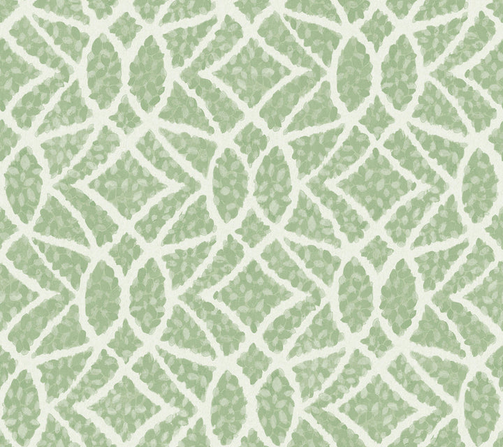 Boxwood Garden Green Wallpaper by York Wallcoverings Grandmillennial Covers about 60.8 square feet 27-in by 27-ft long roll Prepasted 24 - Fabric Carolina -