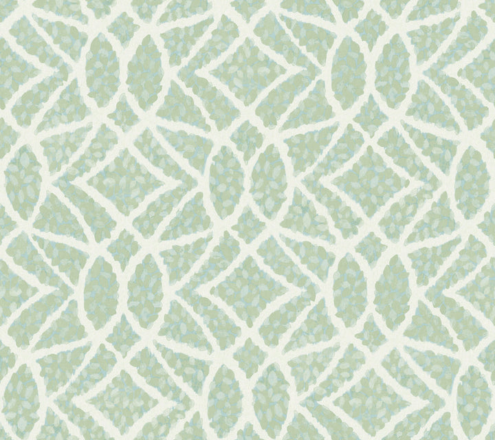 Boxwood Garden Teal Wallpaper by York Wallcoverings Grandmillennial Covers about 60.8 square feet 27-in by 27-ft long roll Prepasted 24 - Fabric Carolina -