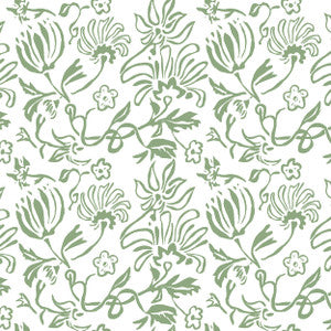 Grasslands 3 Pear by Aoc Fabric