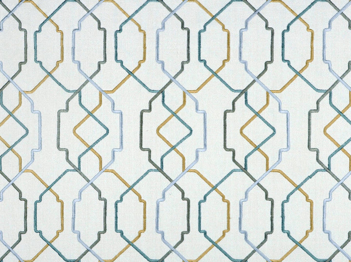 Grayson Serenity 503 by Covington Designer Fabric our website for purchase 100% Cotton India 22000 Horizontal: 13.5" and Vertical: 12.5" 54" - Swanky Fabrics -
