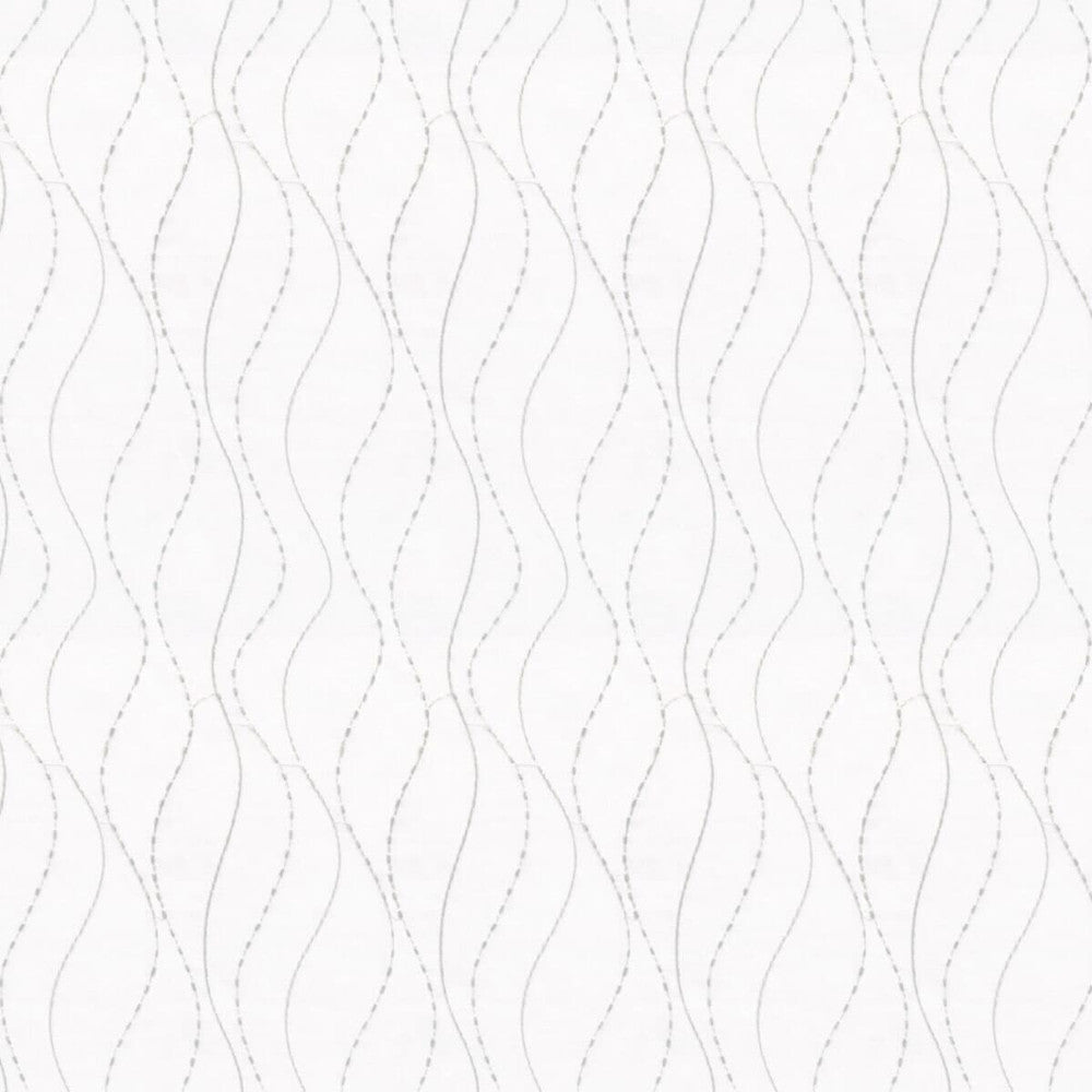 Gretna 3 Dove by Stout Fabric COLOR MY WINDOW ASH/SMOKE 100%POL %REMB TURKEY FLAME RETARDANT-N.F.P.A. 701 SMALL SCALE Horizontal: 4.25 and Vertical: 10.5 60 in - Fabric Carolina -