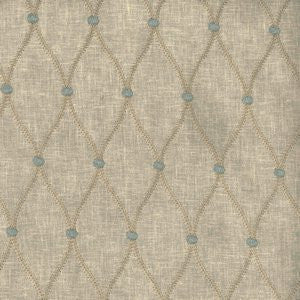 Grid Pebble by Norbar Fabric