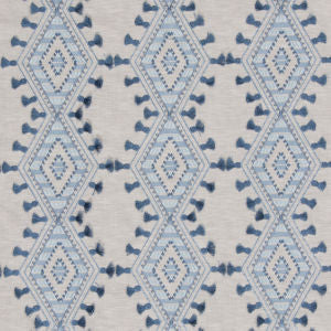 Grove Bluebell by Norbar Fabric PANDORA 71% POLYESTER 29% COTTON INDIA 6 1/4"V 6 1/2"H 54 - Fabric Carolina -