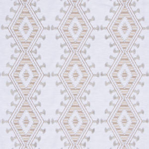 Grove Metallic by Norbar Designer Fabric PANDORA 71% POLYESTER 29% COTTON INDIA 6 1/4"V 6 1/2"H 54 - Swanky Fabrics -