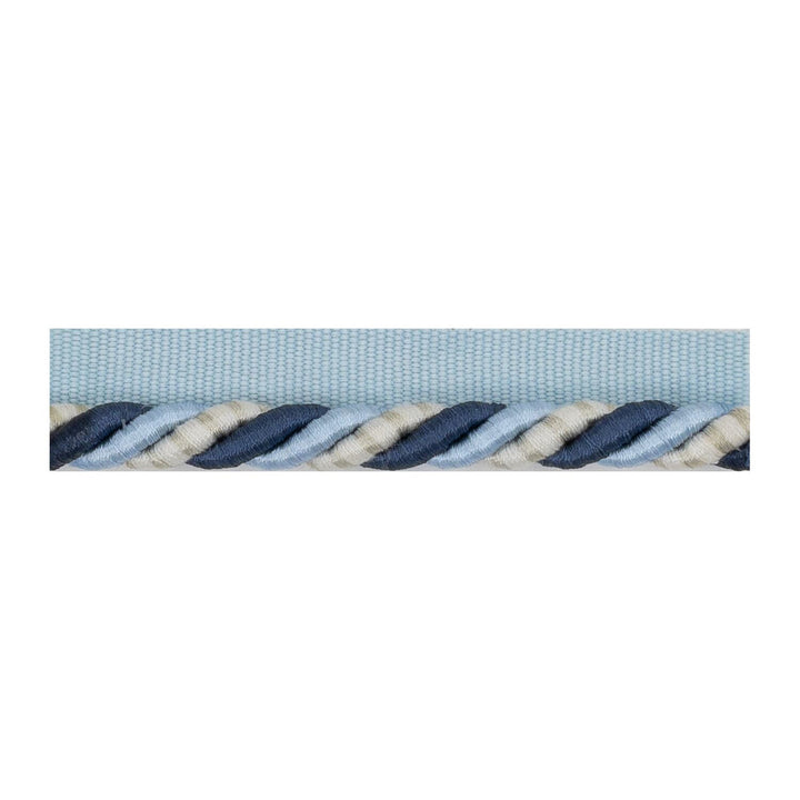 Gruver Cord 4 Sky by Stout Trim Stout Trim Gruver Cord 4 SkyTrim SMALL WONDERS TRIM 55%SVI 45%POL CHINA </p><p>Repeat: H: 0.000, V: 0.000 0.38 in - Fabric Carolina -
