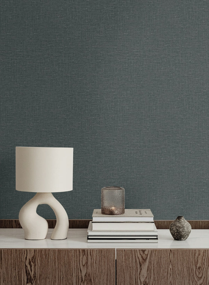 Nomi Smoke Gray GT30031 by Seabrook Designs Designer Wallpaper