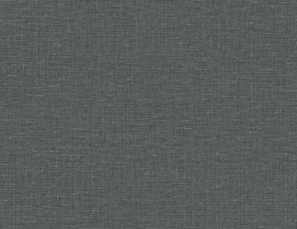 Nomi Smoke Gray by Seabrook Wallpaper Linen & Silk Textures United States 60.75 0" 27" - Fabric Carolina -