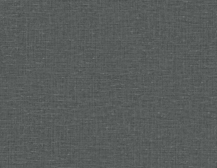 Nomi Smoke Gray by Seabrook Wallpaper Linen & Silk Textures United States 60.75 0" 27" - Fabric Carolina -