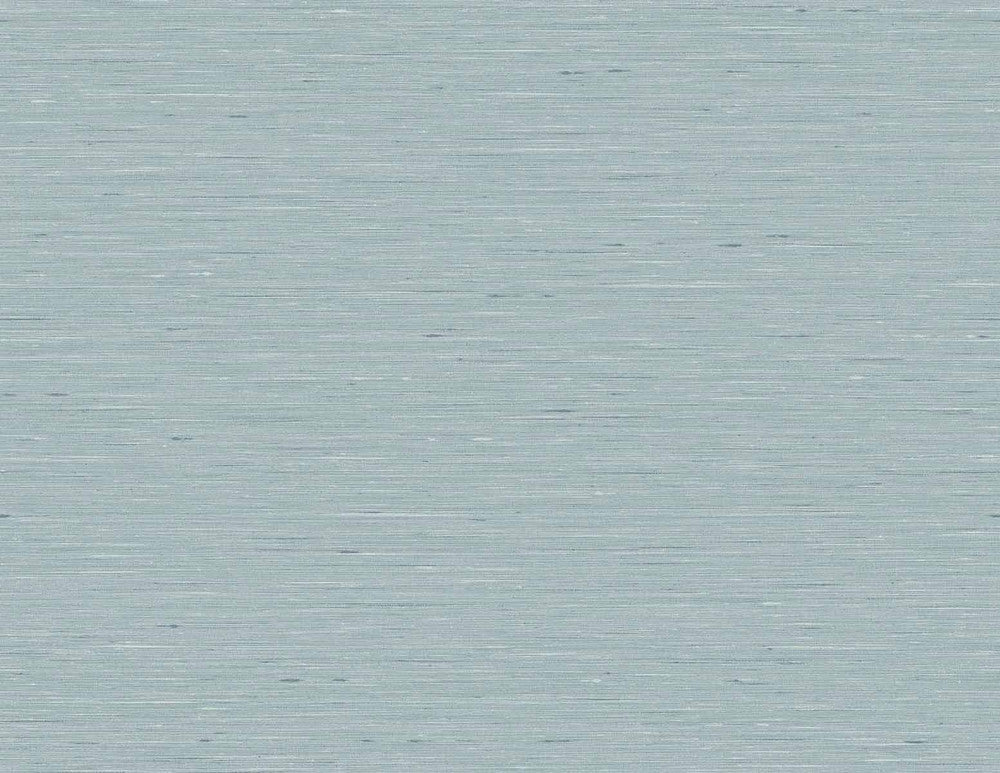 Bangkok Sky Blue by Seabrook Wallpaper Linen & Silk Textures United States 60.75 20.87" 27" - Fabric Carolina -
