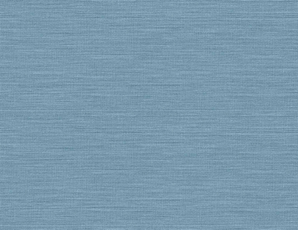 Libeco Slate Blue by Seabrook Wallpaper Linen & Silk Textures United States 60.75 0" 27" - Fabric Carolina -