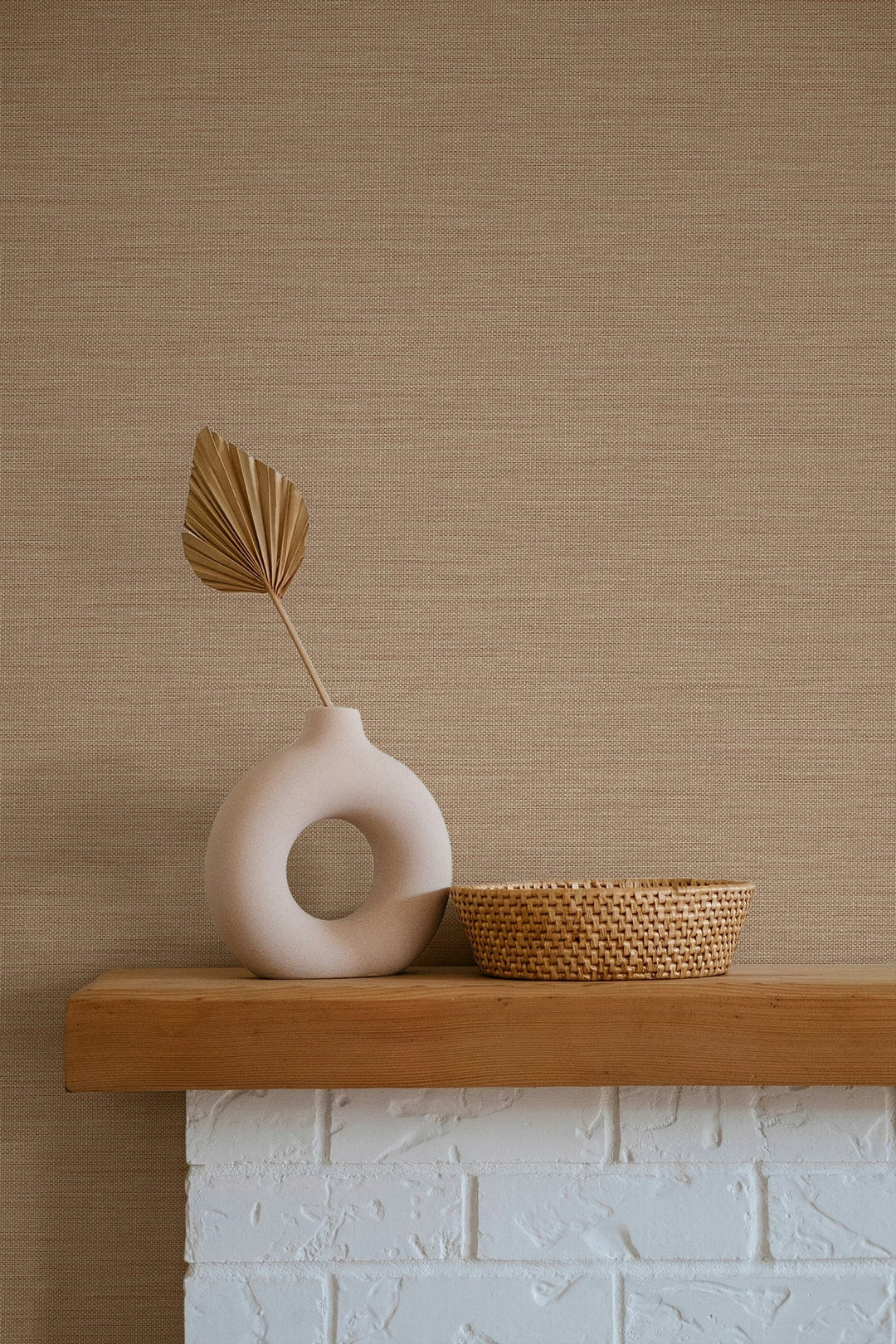 Libeco Cinnamon GT30211 by Seabrook Designs Designer Wallpaper