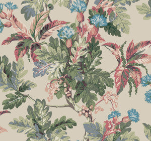 Briarwood Taupe Wallpaper by Ronald Redding