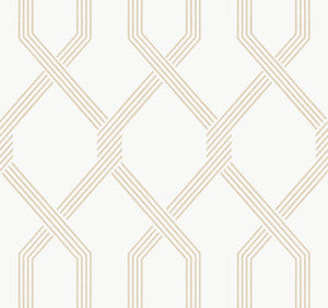 Palisade Beige Wallpaper by Ronald Redding