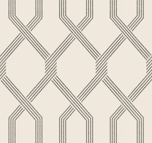 Palisade Black Wallpaper by Ronald Redding