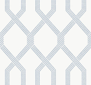 Palisade Blue Wallpaper by Ronald Redding