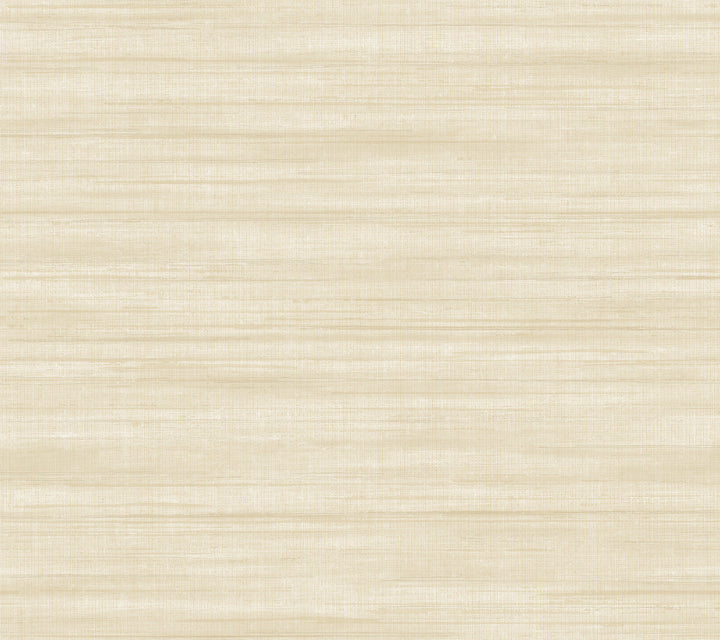 Brushed Linen Ivory Wallpaper by Ronald Redding Classics Covers about 60.8 square feet 27-in by 27-ft long roll Unpasted 24 - Fabric Carolina -