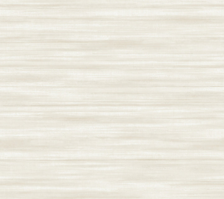 Brushed Linen White Wallpaper by Ronald Redding Classics Covers about 60.8 square feet 27-in by 27-ft long roll Unpasted 24 - Fabric Carolina -