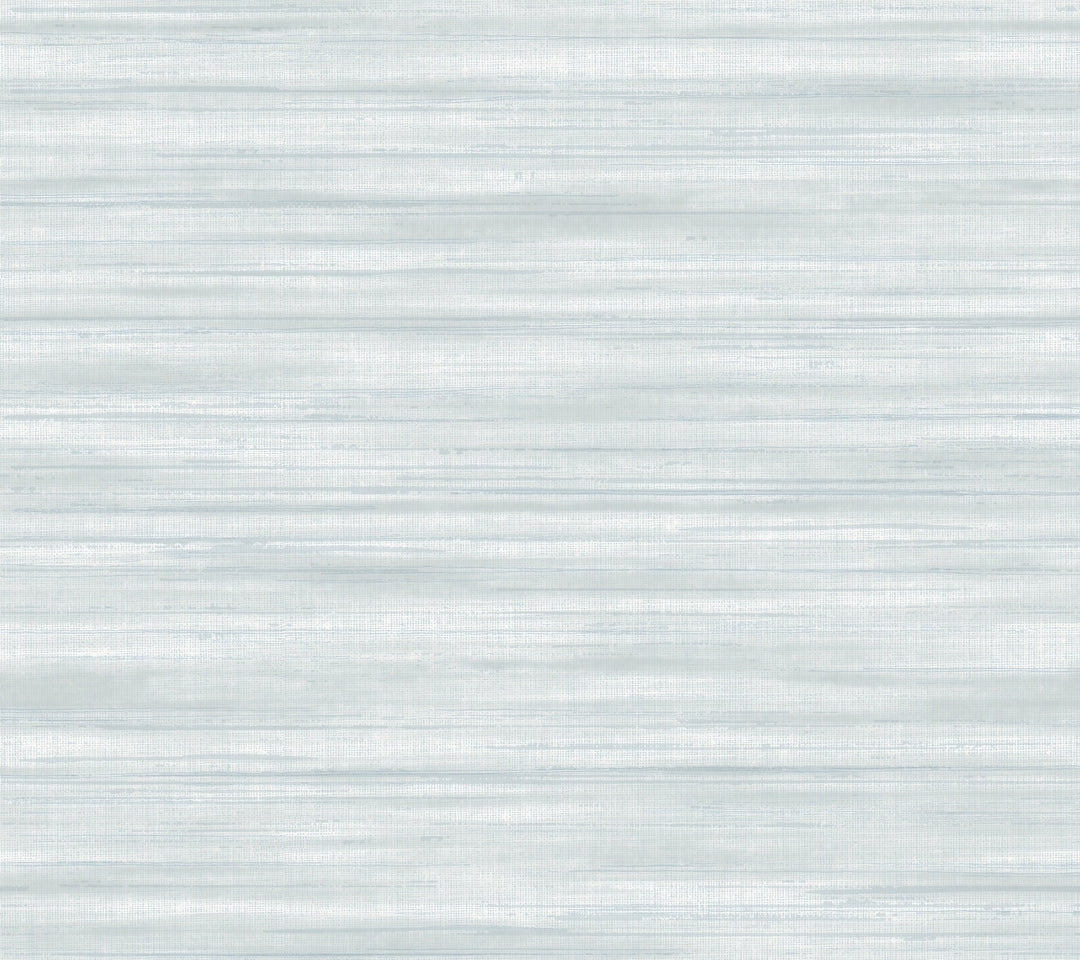 Brushed Linen Light Blue Wallpaper by Ronald Redding Designer