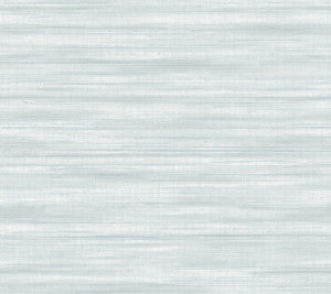 Brushed Linen Light Blue Wallpaper by Ronald Redding