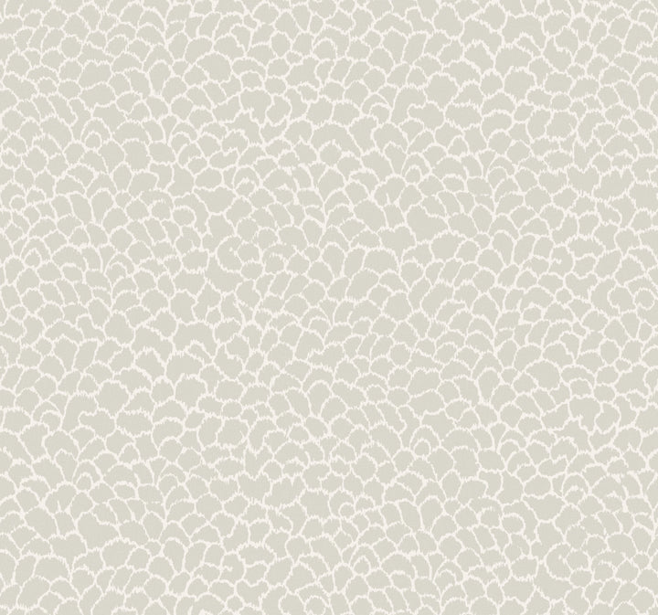 Nadie Grey Wallpaper by Ronald Redding Classics Covers about 60.8 square feet 27-in by 27-ft long roll Unpasted 25.25 - Fabric Carolina -