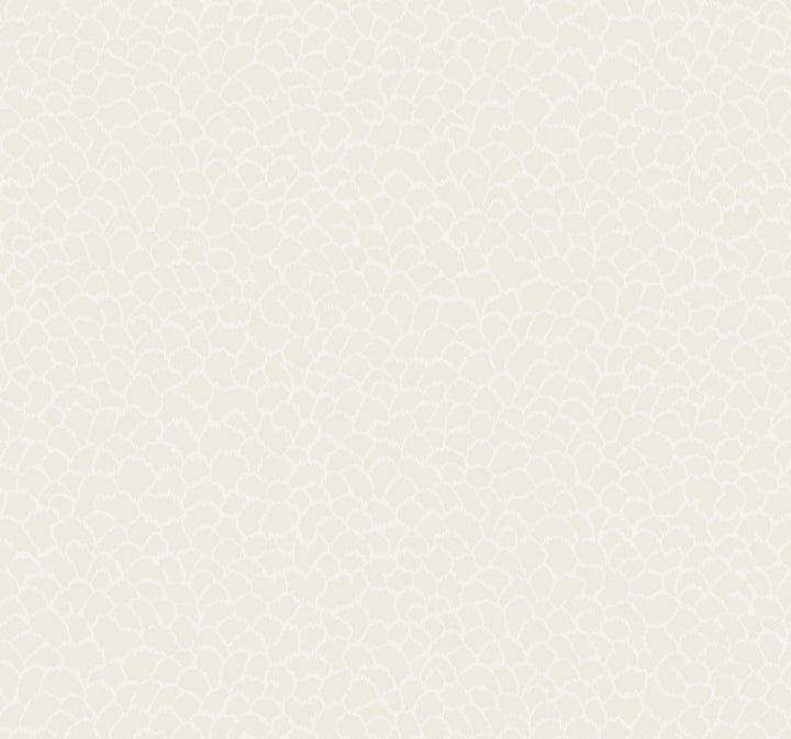 Nadie White Wallpaper by Ronald Redding Designer