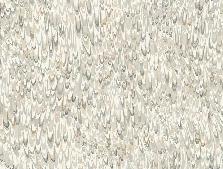 Aslan Neutral Wallpaper by Ronald Redding Classics Covers about 60.8 square feet 27-in by 27-ft long roll Unpasted 20.5 - Fabric Carolina -