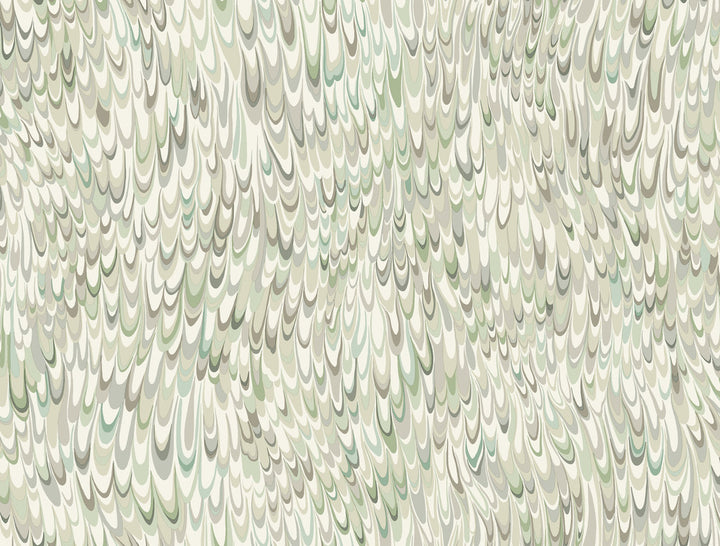 Aslan Green Wallpaper by Ronald Redding Classics Covers about 60.8 square feet 27-in by 27-ft long roll Unpasted 20.5 - Fabric Carolina -