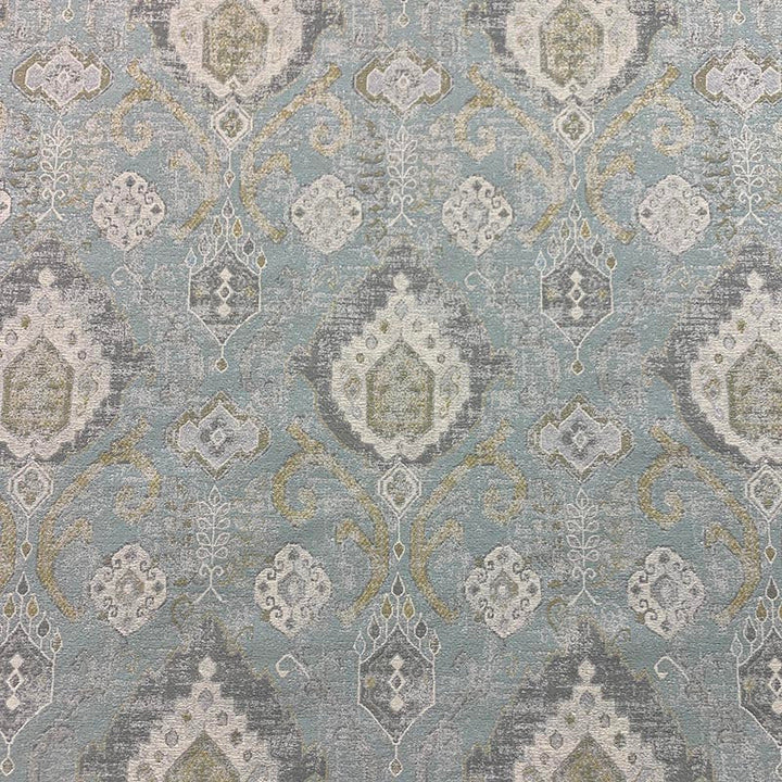 Guru Graymist by Magnolia Designer Fabric - 72% Cot, 28% Poly China 78000 Horizontal: 13.75 and Vertical: 30 55.5 - Swanky Fabrics -