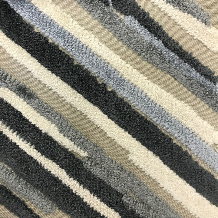 Gutsy 1 Grey by Stout Fabric RIGHT ON TREND CUT VELVETS 58%POL 42%SVI INDIA CATB 117-2013 WYZENBEEK 15 000 DOUBLE RUB WEAR TEST (HEAVY DUTY) Horizontal: 14.5 and Vertical: 27 54 in - Fabric Carolina -